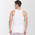 Lux Cozi Men White Sleeveless Aircool Cotton Vest Sando - Fashion | Sando For Men | Men's Wear | Vest |. 