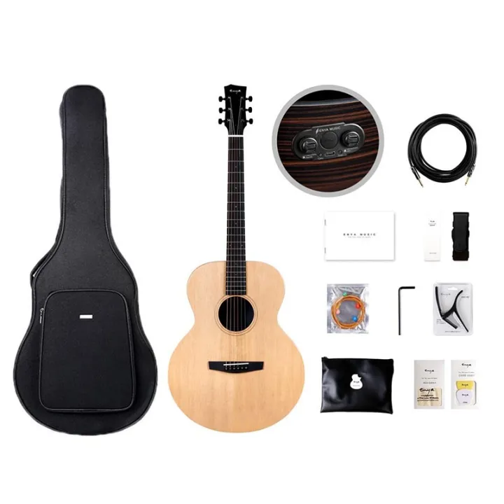 Enya%20EA%20X1Pro%2041inch%20Transacoustic%20Guitar%20With%2015%20mm%20Bag%20Capo%20String%20Cable%20Strap%20and%20pick%20-%20Image%208