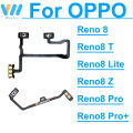 Power Volume Key Flex For OPPO Reno 8 8 Pro+ Plus 8T 8Lite 8Z On OFF Power Volume Side Button Flex Cable Replacement. 