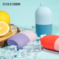 DISICHEN High Quality Silicone Cube Tray Shape Face Facial Ice Roller Massage Face Massage Roller Frozen Facial Reusable Ice Face Roller Skincare Tool. 