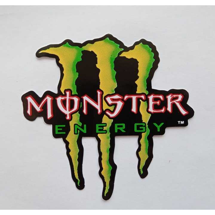 1pcs Monster 10/10.5cm Sticker For Mobile, Laptop, Bike, Scooter And Car