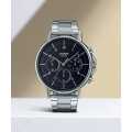 Casio Enticer Mtp-E321D-1Avdf Analog Black Dial Watch For Men. 