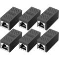 RJ45 Inline Coupler for Ethernet CAT5 CAT5E and CAT6 Cable. 