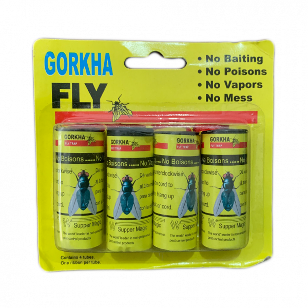 Gorkha Fly Bugs Insect Trap Glue String for Home Office Restaurants