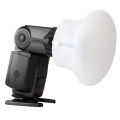 1Pc Silicone Soft Light Shade Rubber Mod Sphere Modular Flash Accessories for Canon Nikon Yongnuo Camera Speedlite Mod. 