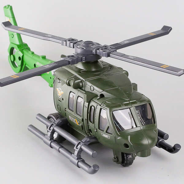 Helicopter Model Toy Aircraft for Children for Holiday Present Boy Girls