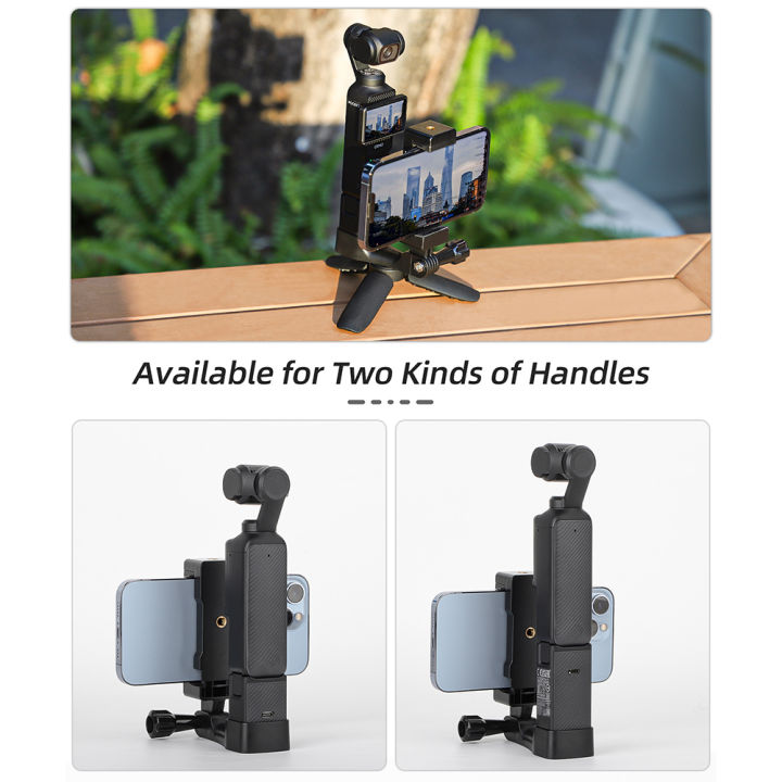 Tookss%20Mobile%20Phone%20Mount%20ABS%20Action%20Camera%20Front%20Extension%20Mount%20Adapter%20Part%20Compatible%C2%A0for%20OSMO%20Pocket%203%20Camera%20-%20Image%202