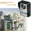ARELENE 7Inch Monitor HD Camera Video Door Phone Doorbell Intercom System IR Night Vision Wired Doorbell Camera Wireless EU Plug. 