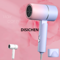 DISICHEN MIni Folding Hairdryer 220V-240V 750W with ing Bag Hot Air Anion Hair Care for Home Travel Hair Dryer Blow Drier Portable Luxury. 