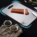 Oufeiton Heavy-duty Cutting Board Premium Stainless Steel Cutting Board for Kitchen Easy to Clean Lightweight Ideal for Meat Fruits for Easy. 