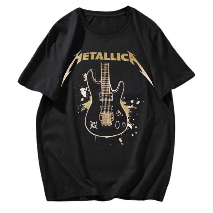Metallica Band Printed T-Shirt For Men And Women