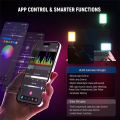 OYPFXMI VL67C RGB Selfie Light with APP Control, 94 LED Camera Light, Portable Front & Back Phone Clip for Video Conference. 