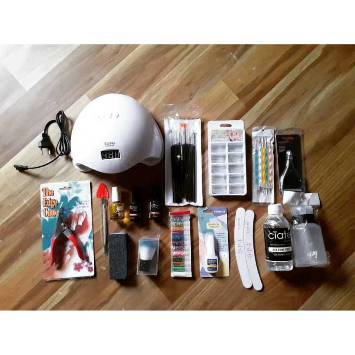 Basic Nail Art Combo Kit For Beginners
