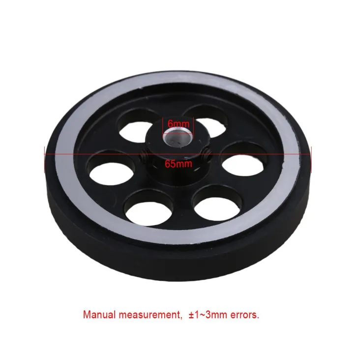CGearuppt 200X6mm Industrial Aluminum Rubber Measuring Rotary Encoder ...