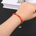 High Grade Lucky Red Weaved Bracelet Handmade Buddhist Knots Rope Bracelet Tibetan Infinity Charm Jewelry Gift Cologo. 