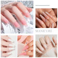 40ml Crystal Liquid With 45ml Acrylic Powder Set Lnclude Pink White Transparent Acrylic Powder Kit Suitable Beginner Nail Kit. 