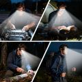 Portable 5 Modes LED Glasses Headlights Safety Windproof Outdoor Cycling Headlights Rechargeable Bright Lights Multifunctional Headlamp Night Running. 