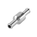 8mm Check Valve Brake Servo Booster No Return Inline One Way Valve Non Return Valve Vacuum Hose Aluminum Valve. 