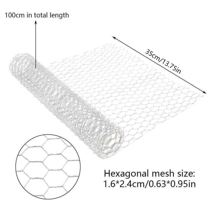 Metal%20Wire%20Chicken%20Rabbit%20Poultry%20Fence%20Netting%20Crop%20Protection%20Net%20Hexagonal%20Gaanized%20Mesh%20for%20Garden%20Courtyard%20Farm%20-%20Image%207
