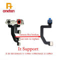 High Quality For iPhone X XS MAX XR 11 12 13 Pro MAX Sensor Flex Cable With Single Front Facing Small Camera Phone Repair Part. 