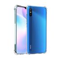 For Mi Redmi 9A / 9i 4G Back Case - Clear PC Back Airbag Transparent Phone Cover. 