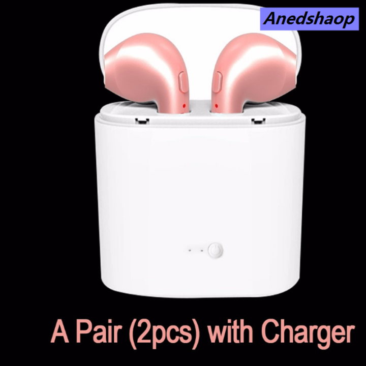 NEW Anedshaop 【Best value for money】High quality wireless earphone i7s tws wireless New headphone blue tooth earphones bt wireless earbuds for iphone X