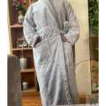 Multicolour Unisex Micro-Fiber Bathrobe/Spa Robe (Color May Vary). 