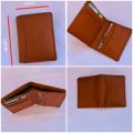 Brown Pu Leather Small-Sized Wallet For Men | Men's Purse With Card Slot And Money Slot | Men's Wallet |. 