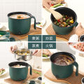 Multifunctional Cooking Electric Pot Electric Cooking Pot, Rapid Noodles Maker, Non-Stick Mini Hot Pot Food Steamer Momo Maker 600W. 