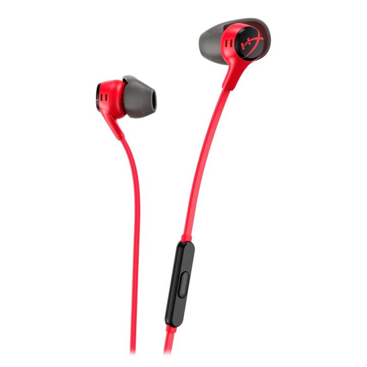 HyperX Cloud Earbuds II Gaming Earphone 3.5mm Plug Built-in Microphone Multi-Function Button PC Mobile