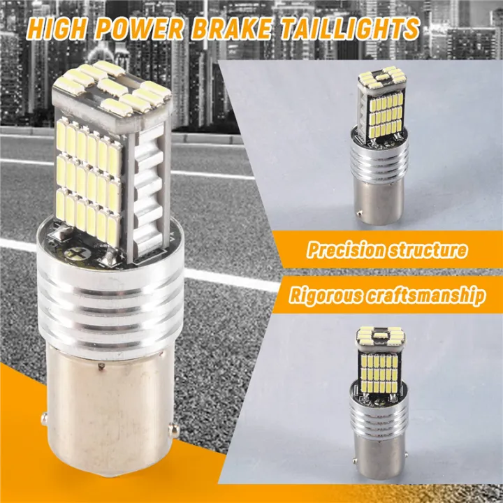 NAMUNY%202X%201156LED%20Canbus%2015%20SMD%20BA15S%20P21W%20High%20Power%20White%206000K%20Car%20Brake%20Tail%20Light%20-%20Image%202
