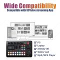 CGearuppt Podcast Equipment Bundle, Sound Card Microphone (120KHz/24 Bit) and Professional Audio Mixer for Streaming Gaming. 