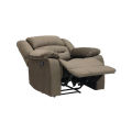 SB Furniture Zac Recliner sofa 1 Seater - Light Brown (96x97x101cm). 
