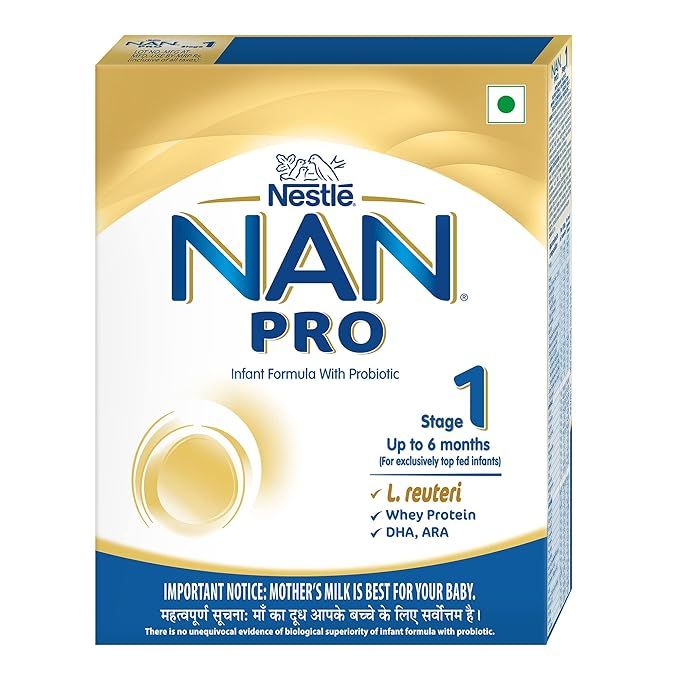 Nan Pro Stage 1  Milk powder for babies (Up to 6 months) - with Probiotic | 400g |