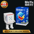 MoYu RS3M V5 3x3 UV Ball-Core Maglev Rubik's Cube. 