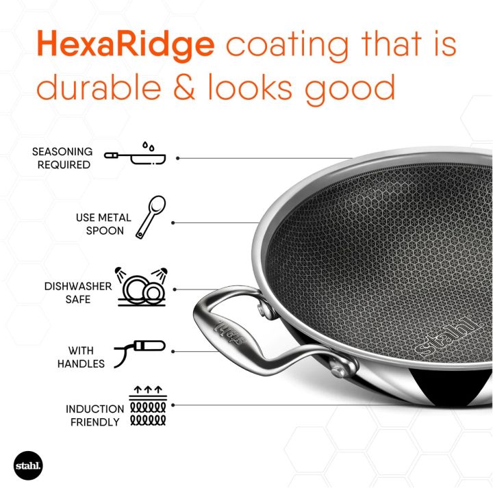 Stahl%20Triply%20Non%20Stick%20Hybrid%20Kadhai%20With%20Glass%20Lid,%206324,%2024%20cm,%202.4%20Liters.%20-%20Image%204