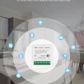 2 gang Smart Wi-Fi Mini Switch 16A. 