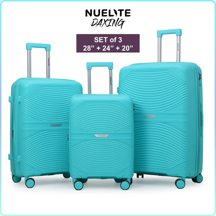 NUELITE%20Daxing%208%20Wheel%20Spinner%20Luggage%20Set%20of%203%20%7C%20Polypropylene%20Hard%20Shell%20Travel%20Suitcase%20Set%20%7C%20Multi-Step%20Trolley%20Handle%20%7C%20Intregated%20Combination%20Lock%20Suitcase%20-%20Image%206