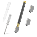 Glass Cutter Glass Cutter Tool Upgrade Glass Cutter Tool Pencil Style Oil Feed Carbide Tip for Glass Cutting/Tiles/Mirror, 2mm-20mm. 