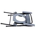 Fodable  Commode Chair With Fibre Hand And Back Rest (Weight Capacity 100 Kg). 