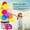 Portable Electric Balloon Air Pump – Dual Nozzle Balloon Inflator with Tying Tool, 3-Second Fast Inflation, 110V/220V Plug-In | Shock-Resistant Balloon Blower for Parties, Weddings & Birthdays. 