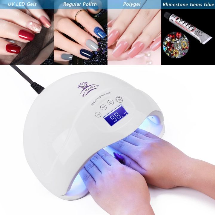 48 Watt UV/LED Nail Lamp For Curing Gel Polish | Daraz.com.np