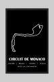 Circuit de Monaco Wall Frame | Formula 1| Wall Frame. 