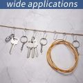 NAMUNY 120 Pcs Metal Curtain Track Hooks S Shaped Small Curtain Hooks Steel Drape Wire Hooks for Ceiling Curtain Drapery Track. 