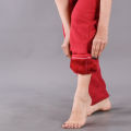 Solid Thick Warm Casual  Pants For Women Fleece Trousers By Arushi. 