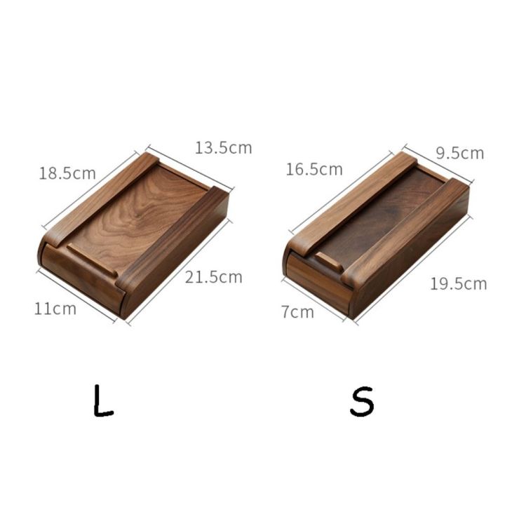 Invisible%20Pull%20Type%20Natural%20Bamboo/Walnut%20Under%20Desk%20Adhesive%20Wooden%20Storage%20Drawer%20Hidden%20Drawer%20Home%20Storage%20Stationery%20Container%20-%20Image%202