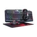Redragon S101 Wired RGB Backlit Gaming Keyboard and Mouse, Gaming Mouse Pad, Gaming Headset Combo All in 1 PC Gamer Bundle for Windows PC. 