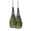 2 Pcs Slow Feed Hay Net Hay Feeder Hay Bag Hay Net for Horses Slow Feeder Haynet 40 Inch Length with 2 Inch Holes Easy Install Easy to Use. 
