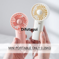 Difutagui 1.5V AAA Operated Powerful Handheld Fan Portable Small Lightweight Makeup Fan for Girl Women Indoor Outdoor. 