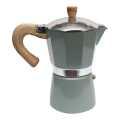 Aluminum Moka Pot 6 Cup Capacity. 